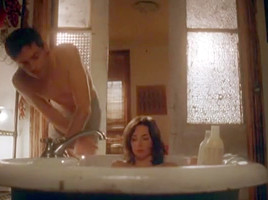Julianne Nicholson in Flannel Pajamas (2006)