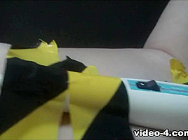 Katie K in Tied Up in the Bathroom - TiedVirgins
