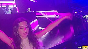 Katty West - Fucked Cutie In All Holes In The Nightclub Toilet
