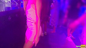 Katty West - Fucked Cutie In All Holes In The Nightclub Toilet