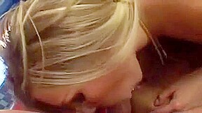 Katy Caro (black stocklings) & Sarah James Threesome
