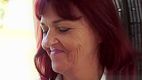 Kinky granny and her teenager 18+ boyfriend