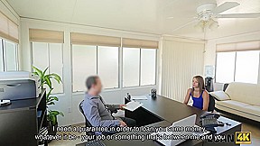 LOAN4K  College trip is expensive so why babe gets fucked for loan