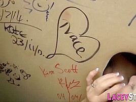 Lacey A In Lacey Chose Fun At A Gloryhole