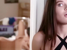 Lana Rhoades Squirts All Over Dillion Harper's Face!
