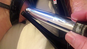 Latex pants and spandex leggings pissing