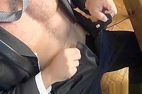 Latin Jocks Vicente double scene, bath and office