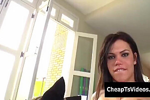 Latin Trannys Crave Threesome Sex