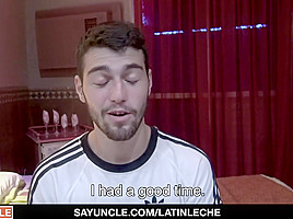LatinLeche - Cute Latin Guy Enjoying Big Hard Cock