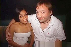 Latina Bukkake Gangbang in Porno Theater