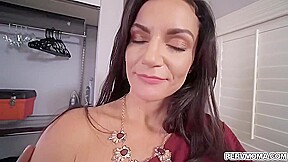 Latina Stepmom Takes Na Big Fat Cock With Becky Bandini
