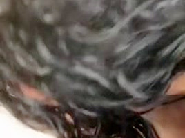 Latina gives head in traffic