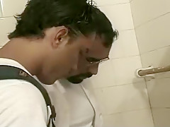 Latino Toilet Sex