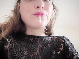 Lauren Kiley - Spit Slut Spittoon Pov Femdom Pov Human Furniture Spitting Saliva Drool Fetish
