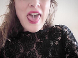 Lauren Kiley - Spit Slut Spittoon Pov Femdom Pov Human Furniture Spitting Saliva Drool Fetish