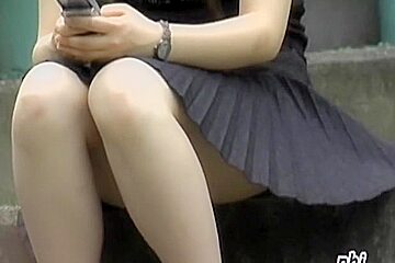 Leggy slender amateur babe getting pulled into some sharking affair