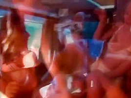 Lesbian teens 18+ orgasm together in RV