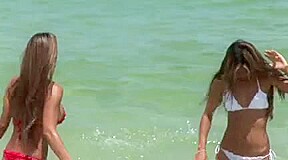 Lesbians in the beach