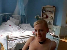 Lili Vanilli Showing Her Clean Shave Slit