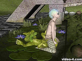 Lilly Licker - 3DToonTube