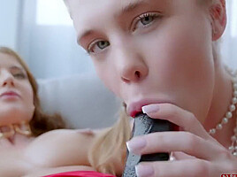Little Angel And Sybil A Kailena - Hot Lesbian Gave Her Young Friend Hot Sex With Toys