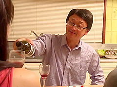 Living Housekeeper Couple Cuckold Copulate - Japanese Porn