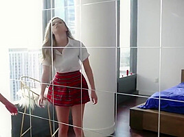 Logan Pierce - Young Beauty Student 18+, Not Against The Variety Of Sex With A Guy