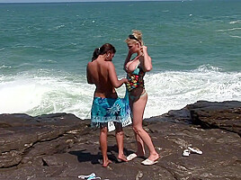 Lovely Lesbian Action Outdoors - NaughtyGirls