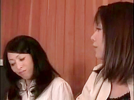 Luscious And Lonely Oriental Housewives Drive Each Other To