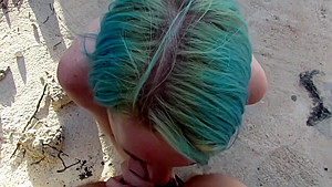 Lux Lives Public Outdoor Blowjob and Fuck