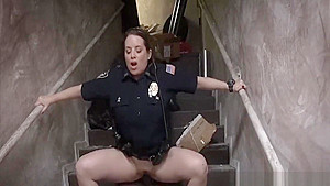 MILF cops fucked by BBC
