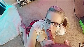 MIss Candie And Teacher Cum On Face