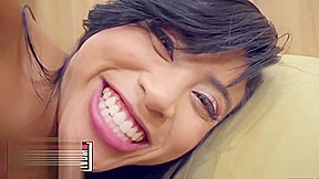 MOFOS - Lil Asain teen 18+ gets stretched out by some big cock as she squeels