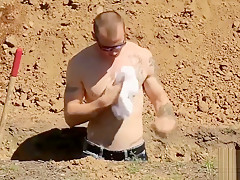 Markie showers Marks virgin asshole with his hot load