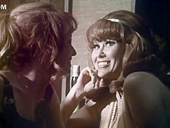 Marsha Jordan In Homemade French Retro Movie Love From Paris (1970)