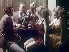Marsha Jordan In Homemade French Retro Movie Love From Paris (1970)