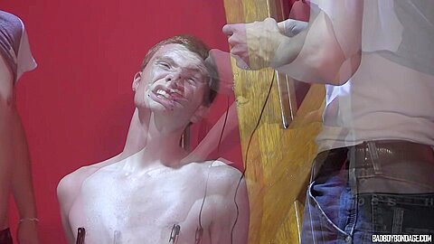Masked Boys Torment The Twink - 4 - Merlin, Aiyden Moore & Damien Rage