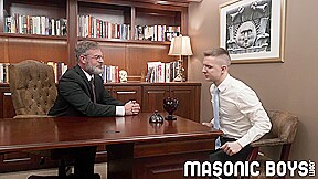 MasonicBoys Suited hung older man pops cute twinks cherry