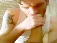 MaxBlow deepthroats A MONSTER cock