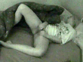 Midnight Masturbation Session Caught on