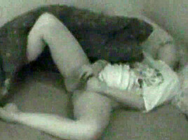 Midnight Masturbation Session Caught on