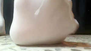 Milf Taking off Sneakers & Socks Foot Fetish Playtime