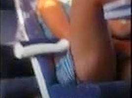 Milf caused upskirt