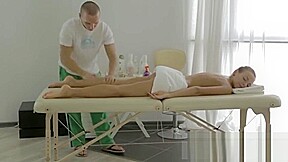 Milf teen 18+ rimming and blowjob for Massage completes up in sex