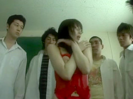 Miss Lady Professor (Gangbang erotic scene) Mfm