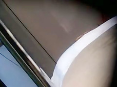 Mix upskirt of youg and old womens