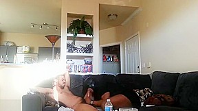 Mixed down low guy let's gay friend give him a Blow job 