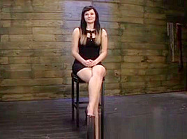 Montana Sky Blindfolded Face Fucked Tied Blowjob Bdsm