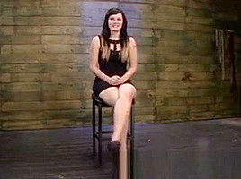 Montana Sky Blindfolded Face Fucked Tied Blowjob Bdsm