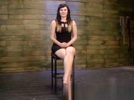 Montana Sky Blindfolded Face Fucked Tied Blowjob Bdsm